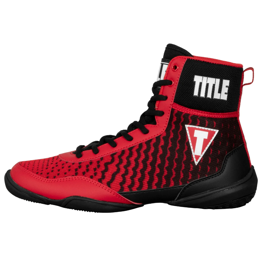 ZAPATILLA DE BOXEO TITLE PREDATOR II SHOES 2.0 ROJO