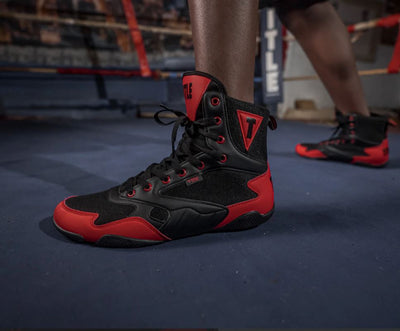 ZAPATILLAS  DE BOXEO TITLE CHARGED BOXING ROJO