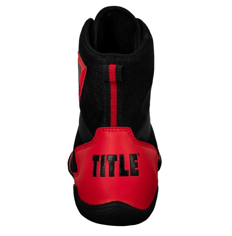 ZAPATILLAS  DE BOXEO TITLE CHARGED BOXING ROJO