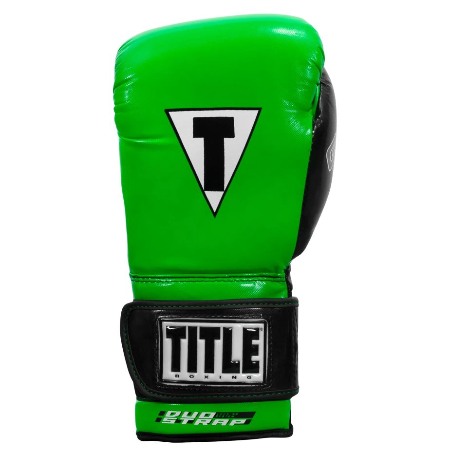 GUANTES TITLE BOXING GEL GLORY SUPER BAG 2.0 VERDE