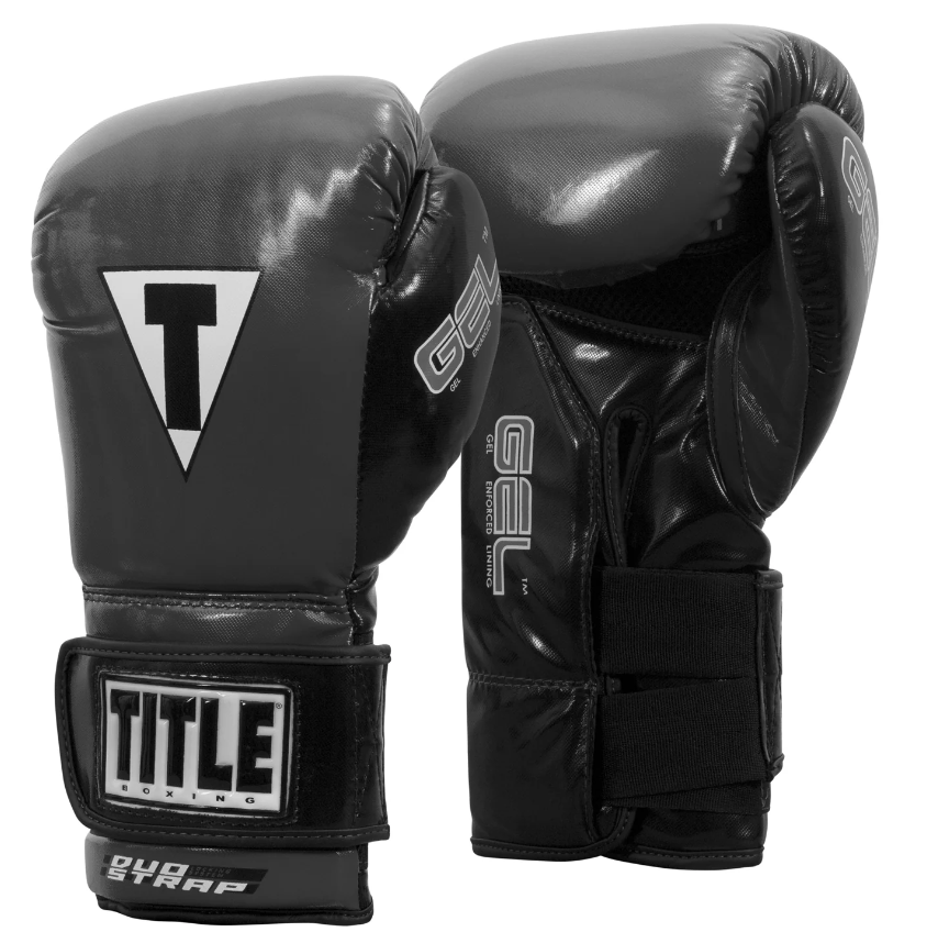 GUANTES TITLE BOXING GEL GLORY SUPER BAG 2.0 GRIS