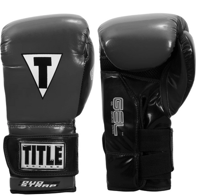 GUANTES TITLE BOXING GEL GLORY SUPER BAG 2.0 GRIS