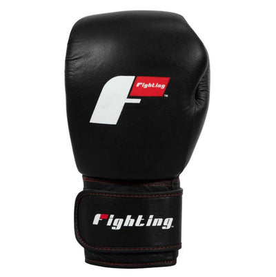GUANTES FIGHTING LEATHER HEAVY BAG NEGRO