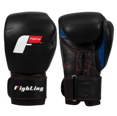 GUANTES FIGHTING LEATHER HEAVY BAG NEGRO