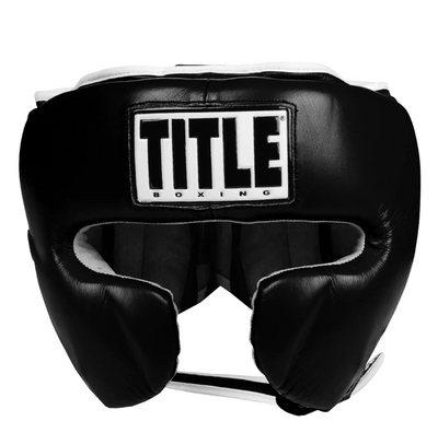 CABEZAL TITLE LEATHER SPARRING NEGRO