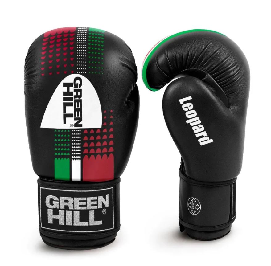 GUANTES GREENHILL LEOPARD NEGRO
