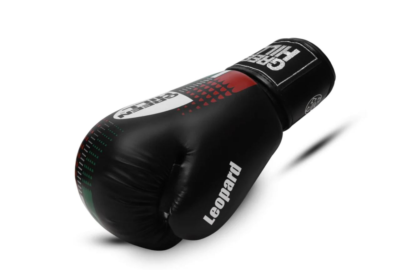 GUANTES GREENHILL LEOPARD NEGRO