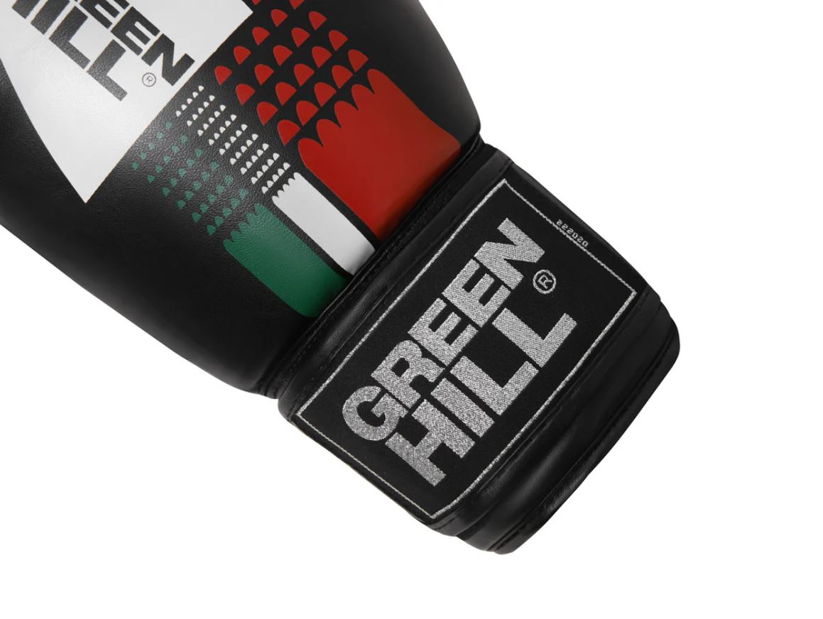 GUANTES GREENHILL LEOPARD NEGRO
