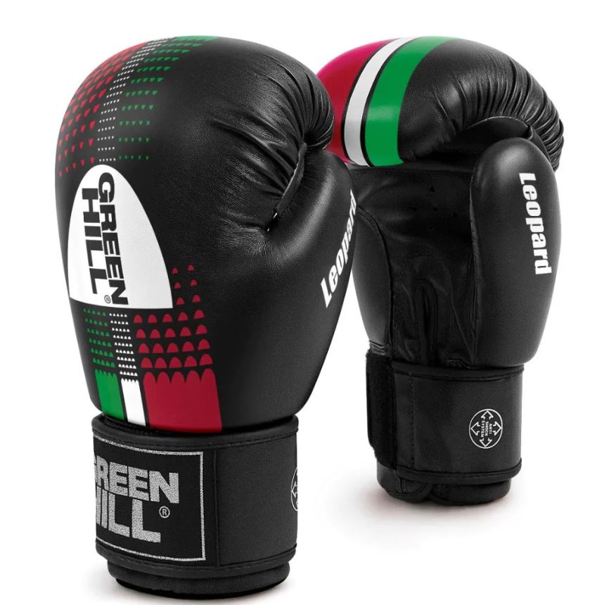 GUANTES GREENHILL LEOPARD NEGRO