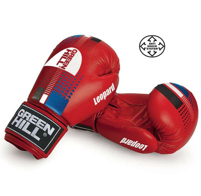 GUANTES GREENHILL LEOPARD ROJO