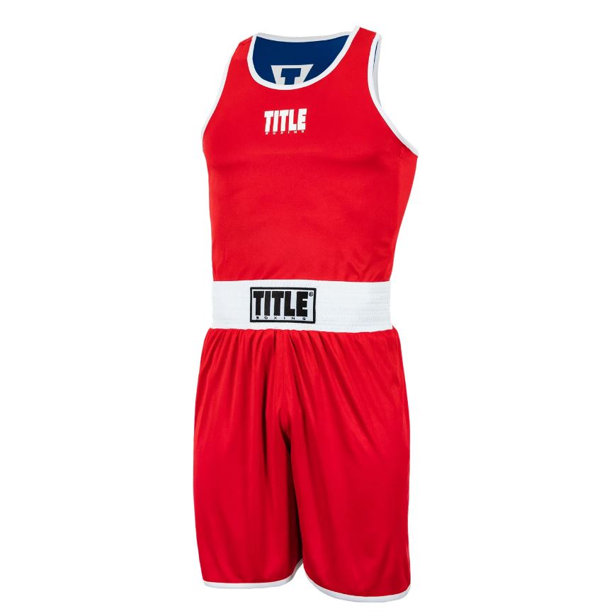 TRAJE DE COMPETENCIA TITLE BOXING AEROVENT REVERSIBLE