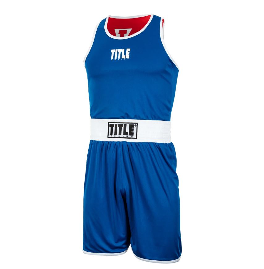 TRAJE DE COMPETENCIA TITLE BOXING AEROVENT REVERSIBLE