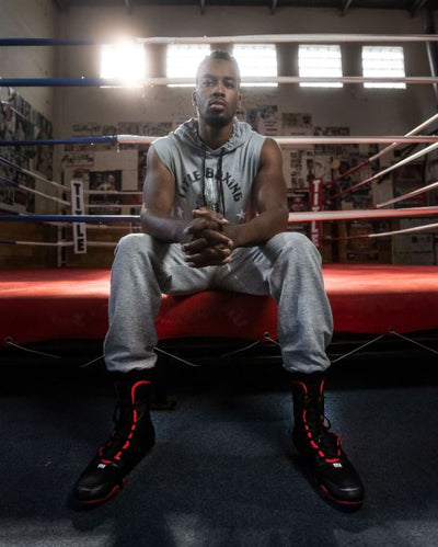 ZAPATILLAS DE BOXEO TITLE TOTAL BALANCE ROJO