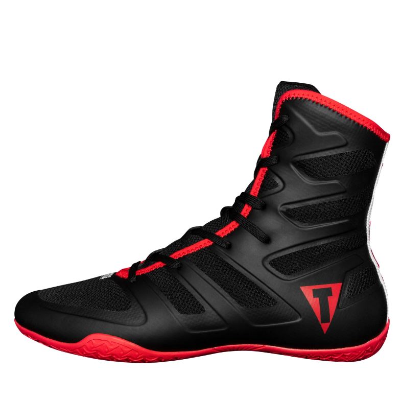 ZAPATILLAS DE BOXEO TITLE TOTAL BALANCE ROJO