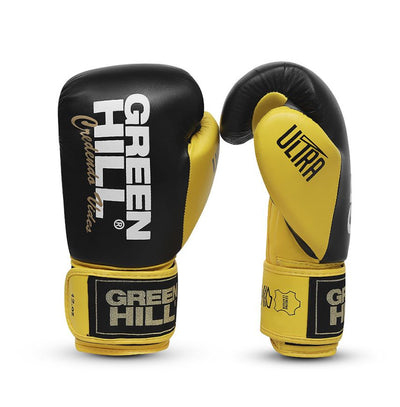 GUANTES GREENHILL ULTRA NEGRO AMARILLO