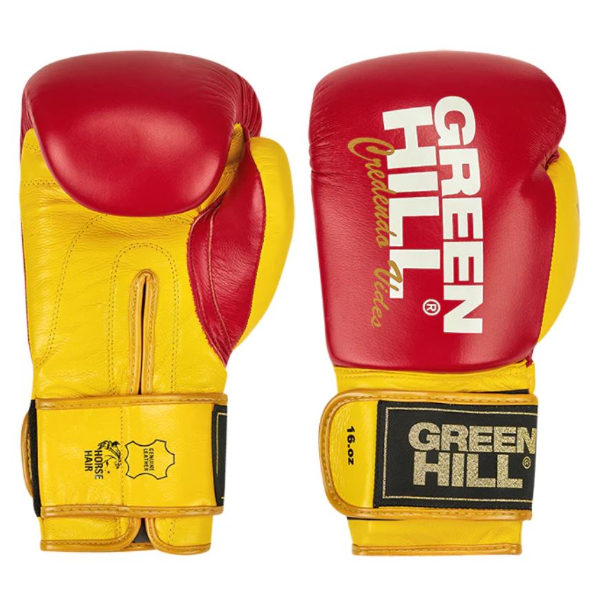 GUANTES GREENHILL ULTRA ROJO AMARILLO
