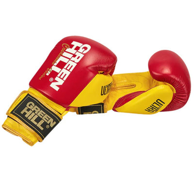 GUANTES GREENHILL ULTRA ROJO AMARILLO