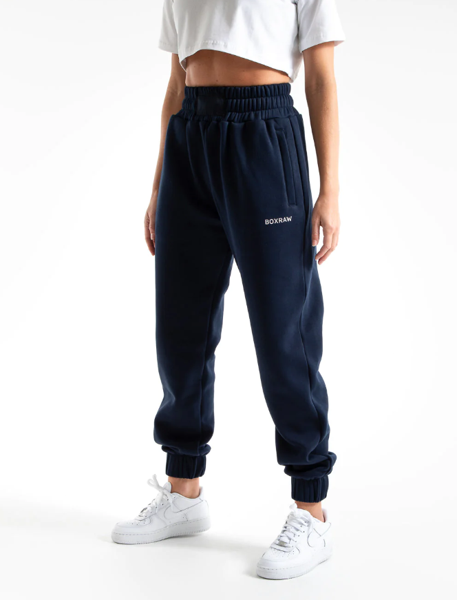 BUZO JOHNSON MUJER - BOXRAW AZUL