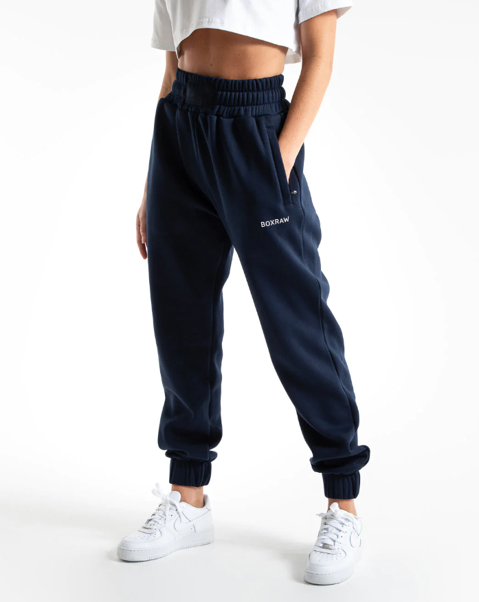 BUZO JOHNSON MUJER - BOXRAW AZUL