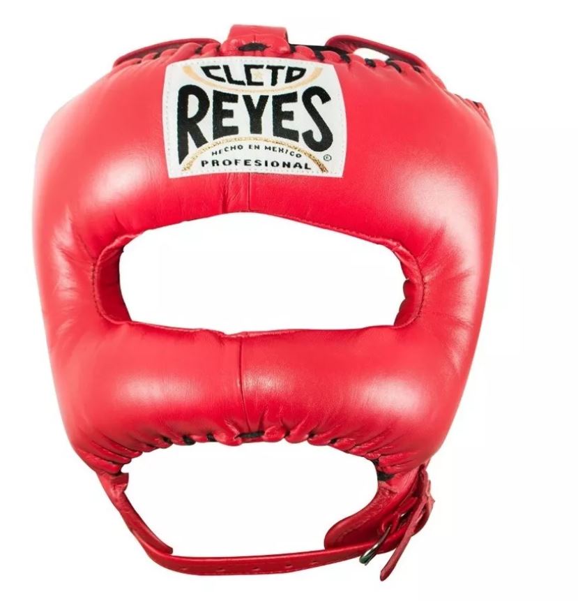 CABEZAL TRADICIONAL DE CUERO CLETO REYES ROJO