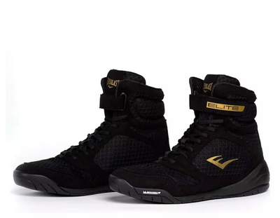 ZAPATILLAS DE BOXEO EVERLAST ELITE 2 NEGRO