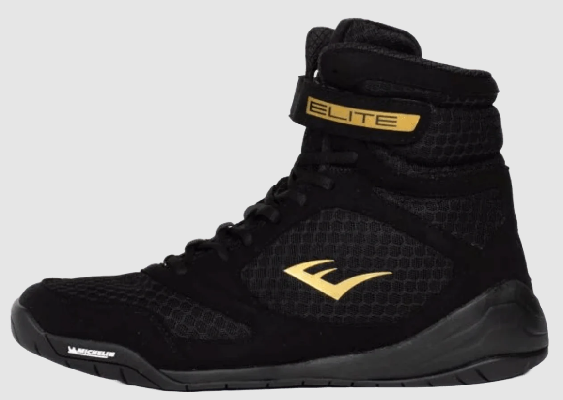 ZAPATILLAS DE BOXEO EVERLAST ELITE 2 NEGRO