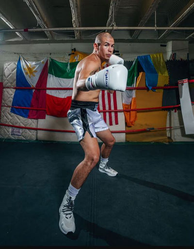 GUANTES FIGHTING PROFESSIONAL FIGHT BLANCO