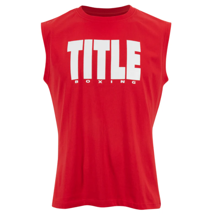 MUSCULOSA ICONIC TITLE ROJA
