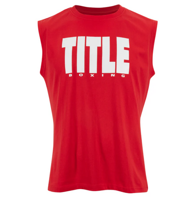 MUSCULOSA ICONIC TITLE ROJA
