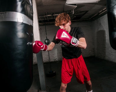 GUANTES TITLE MEXICAN TRAINING QUATRO ROJO