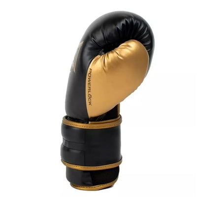 GUANTES POWERLOCK 2.0 EVERLAST NEGRO DORADO