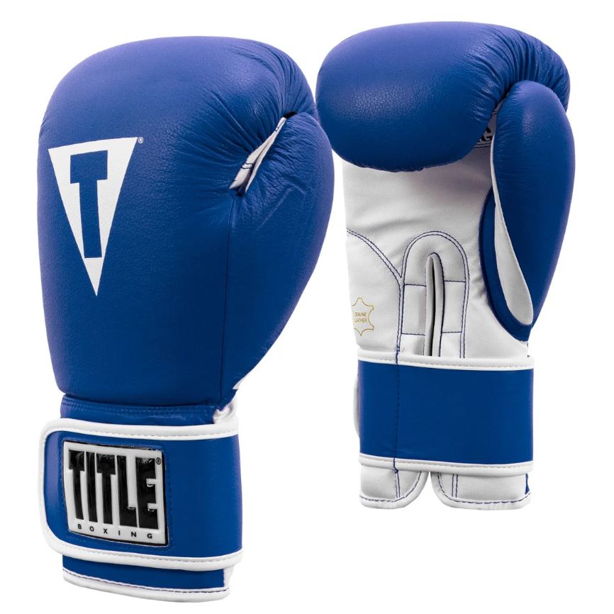 GUANTES TITLE PRO STYLE LEATHER 3.0 AZUL