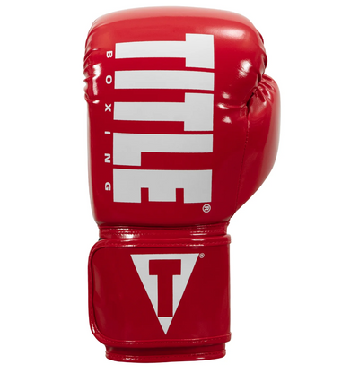 GUANTES TITLE BOXING INFERNO TRAINING ROJO