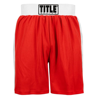 TRAJE DE COMPETENCIA TITLE BOXING AEROVENT ELITE AMATEUR ROJO