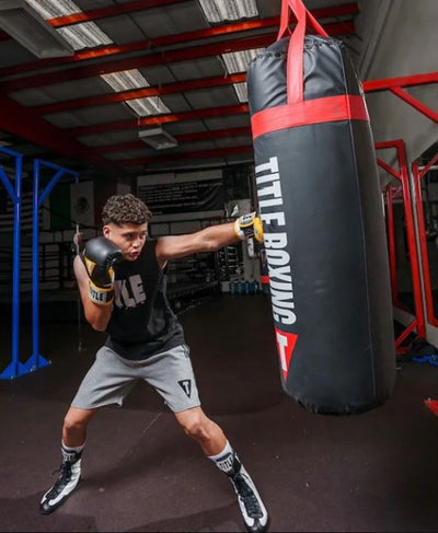 ZAPATILLAS  DE BOXEO TITLE SPEED FLEX NEGRA
