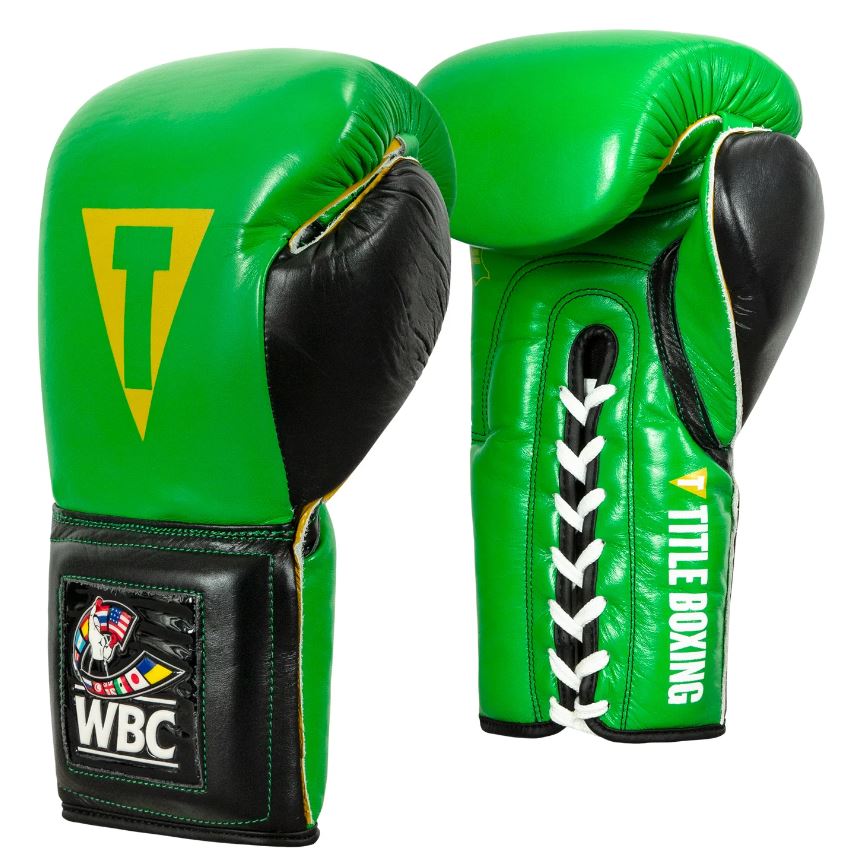 GUANTES TITLE WBC SPARRING VERDE