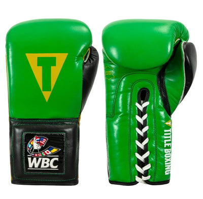 GUANTES TITLE WBC SPARRING VERDE