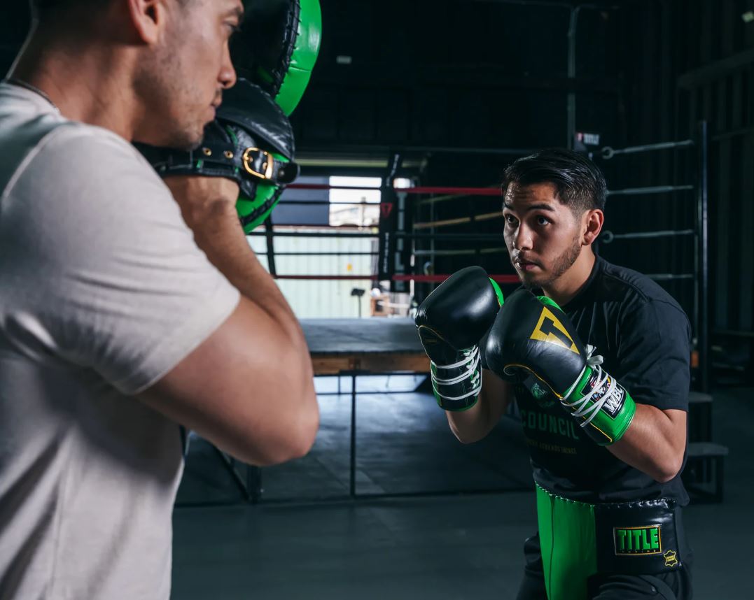 GUANTES TITLE WBC SPARRING NEGRO