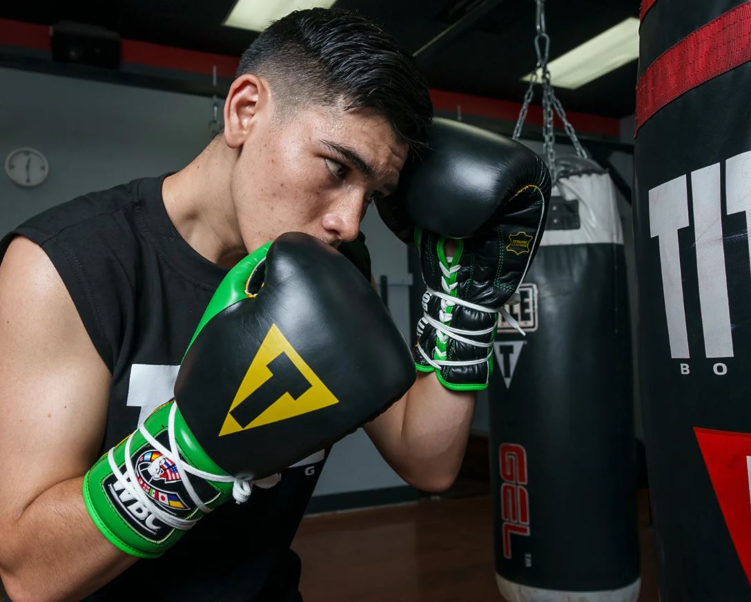 GUANTES TITLE WBC SPARRING NEGRO