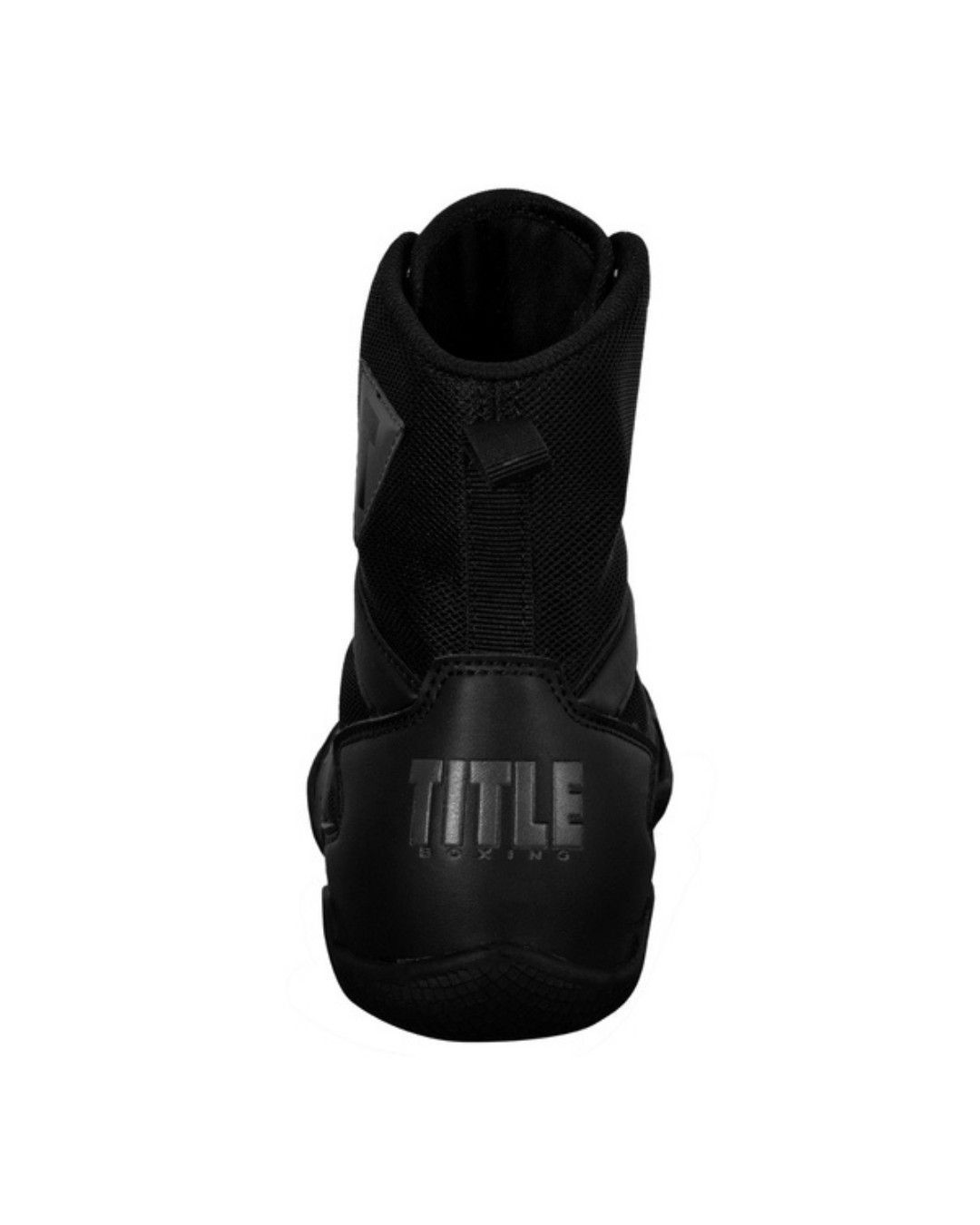 ZAPATILLAS  DE BOXEO TITLE CHARGED BOXING NEGRO